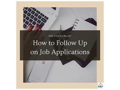 How to Follow Up on Job Applications