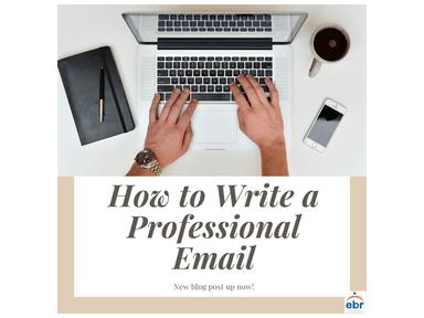 How to Write A Professional Email