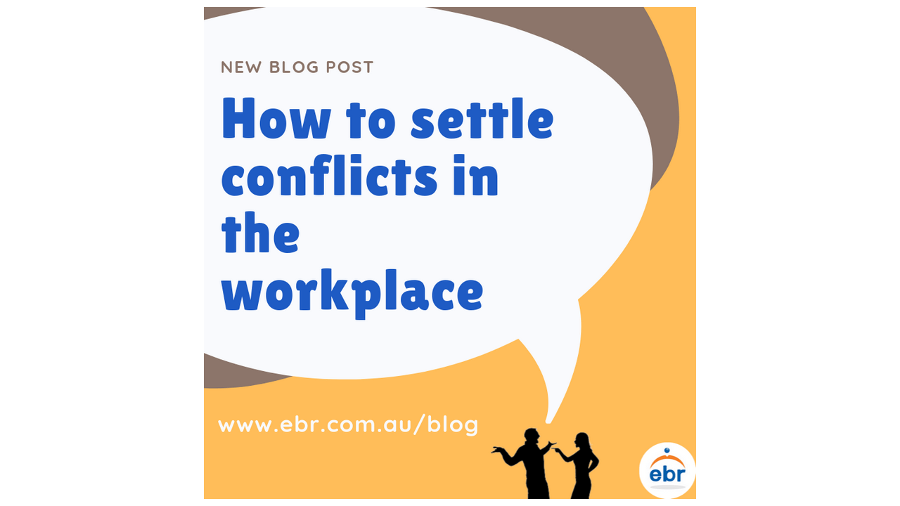 How to settle conflict in the workspace