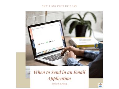 When to Send in Your Email Application