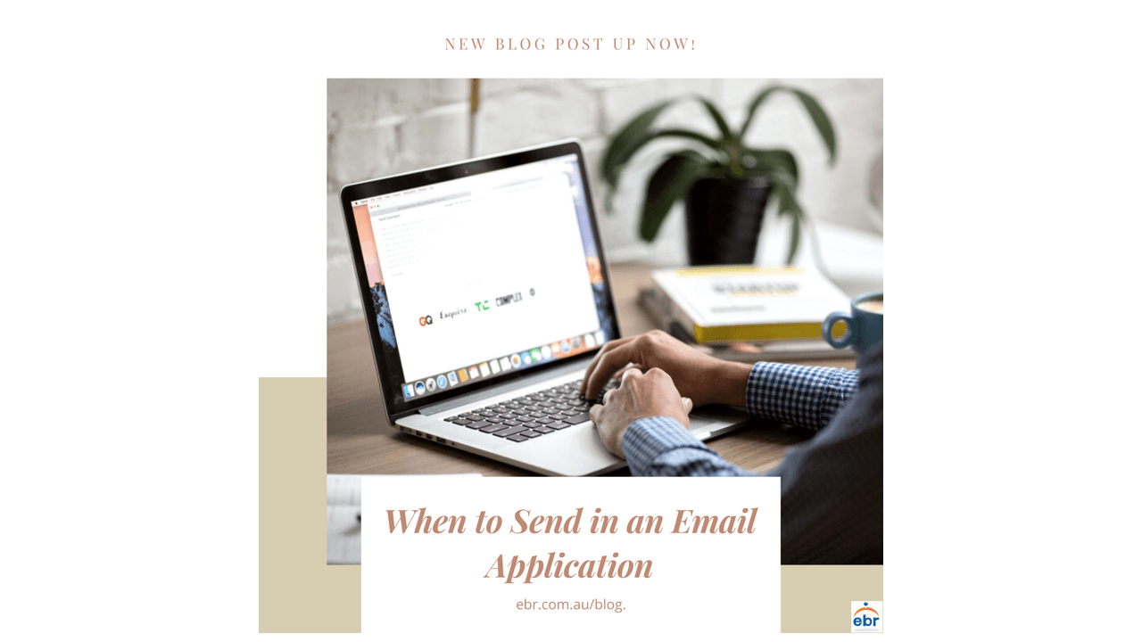 When to Send in Your Email Application