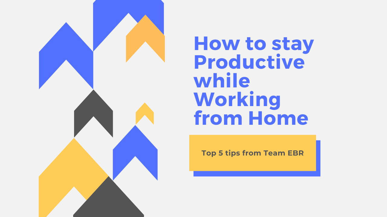 How to stay productive while working from home
