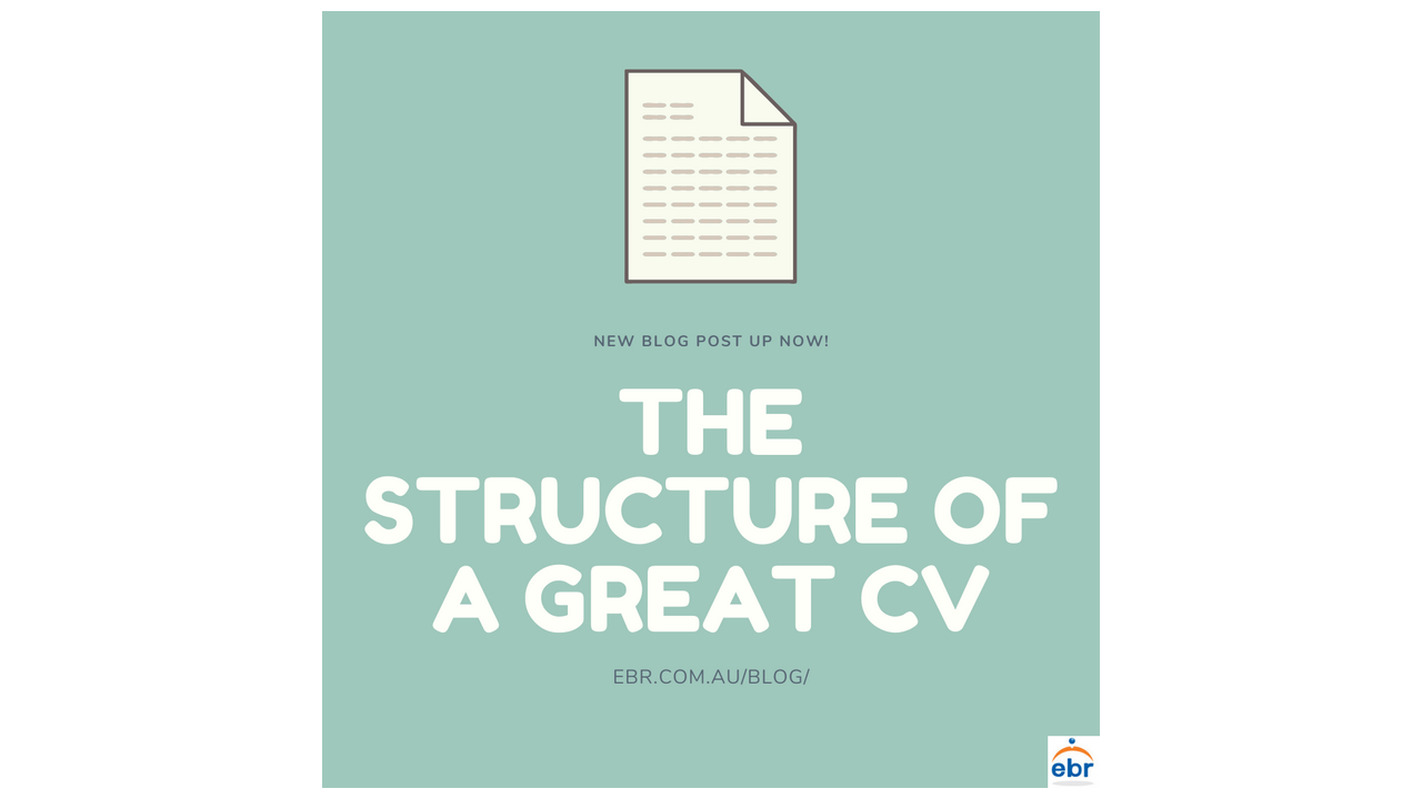 The Structure of a Great CV