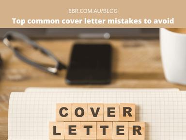 Top common cover letter mistakes to avoid